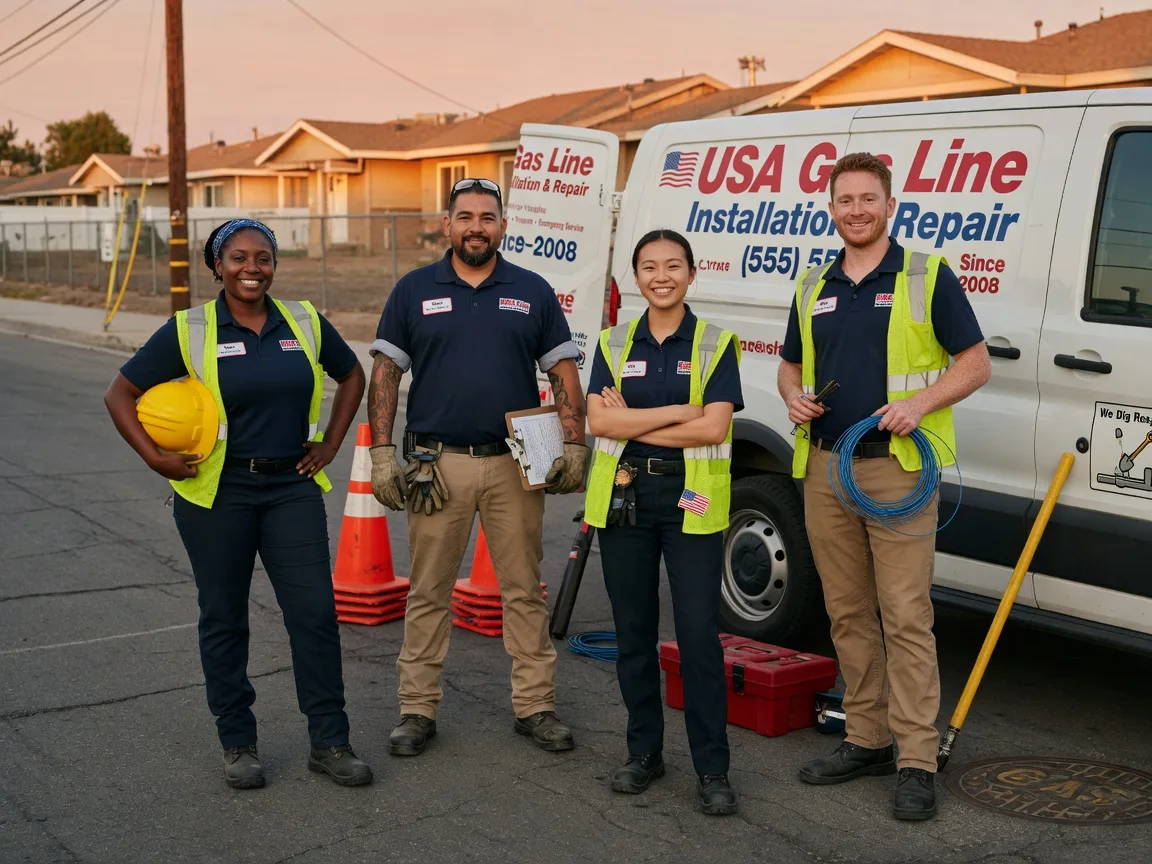 Gas Line Installation company in Blakeslee, OH